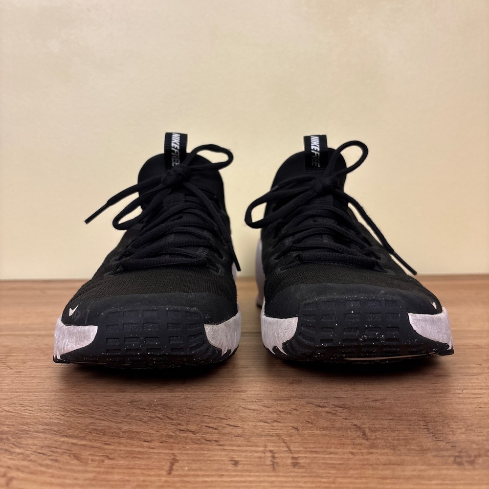 NIKE Free Metcon 6 Shoes Black/White Women Size 8 Running Athletic Gym Comfort - Picture 5 of 14